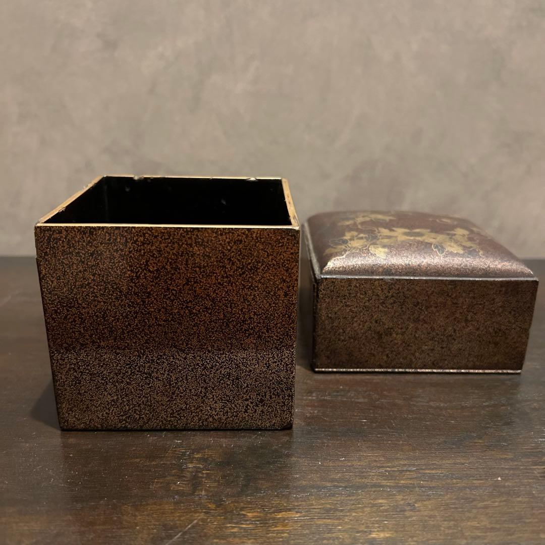 江戸時代　蒔絵　化粧箱　小物入れ　骨董　アンティーク