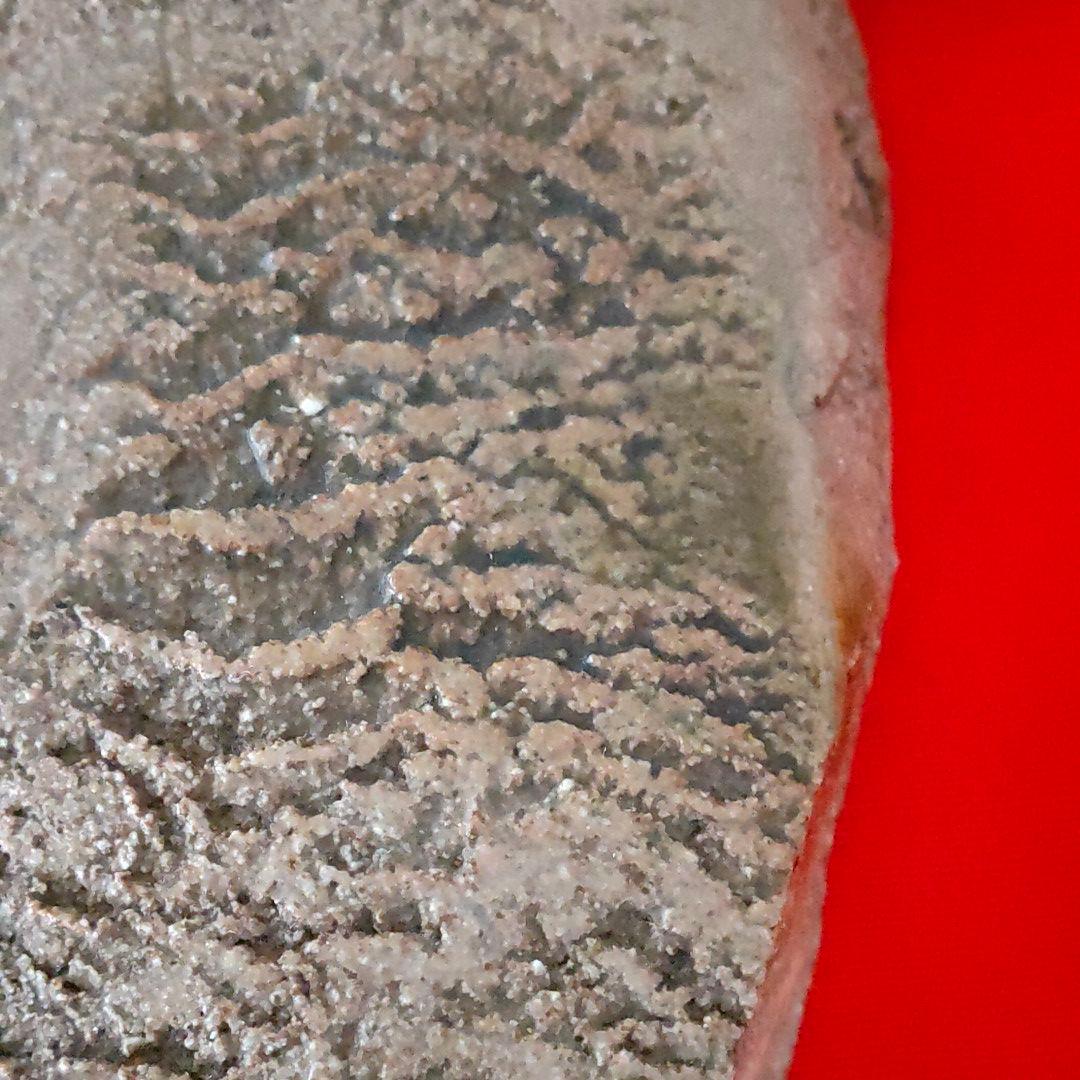 織部 陶額　相輪