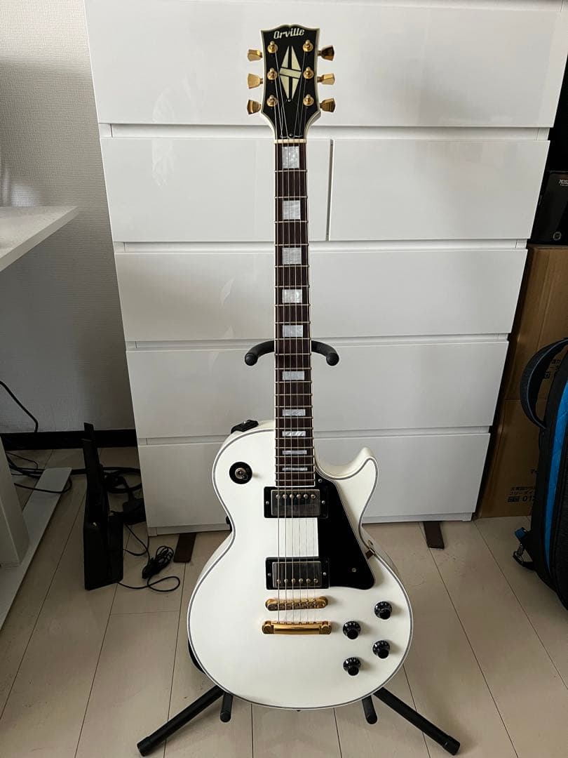 Orville ホワイト　レスポール　エレキギター