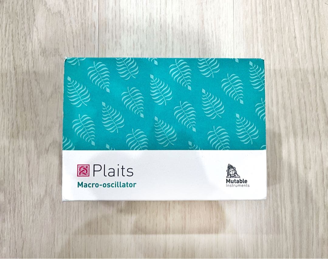 Mutable Instruments Plaits モジュラーシンセサイザー