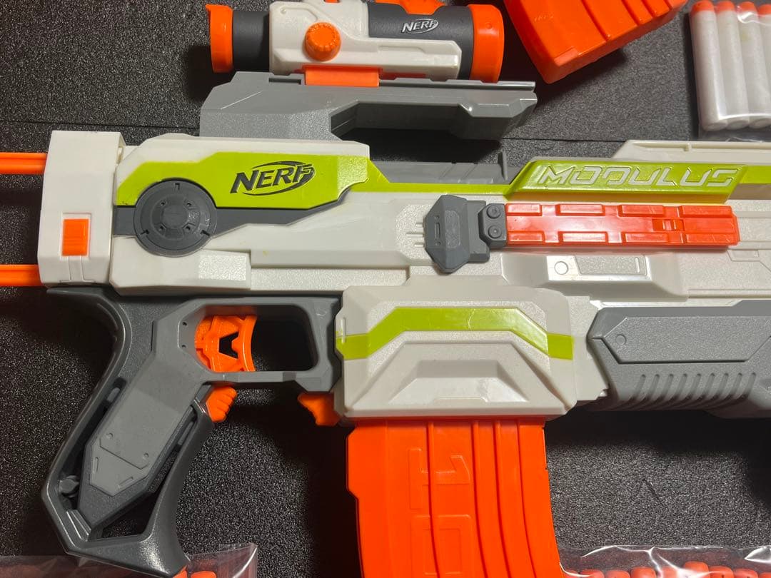 ナーフ モジュラス ECS-10 +追加パーツ 2個セット オレンジトリガー