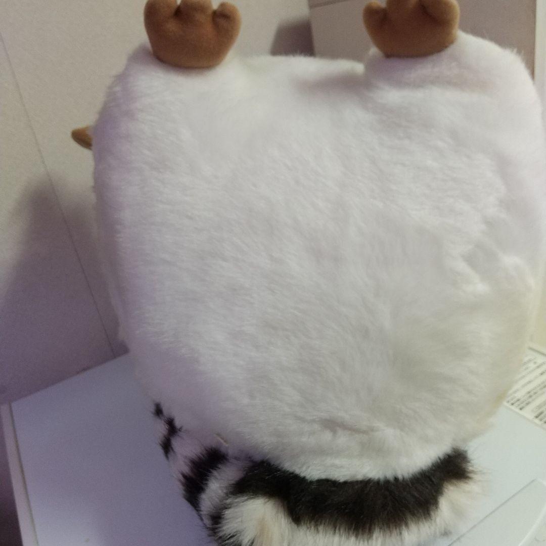 ジョイフルメイト TAKENOK 超特大 アライグマ ぬいぐるみ 白 レトロ