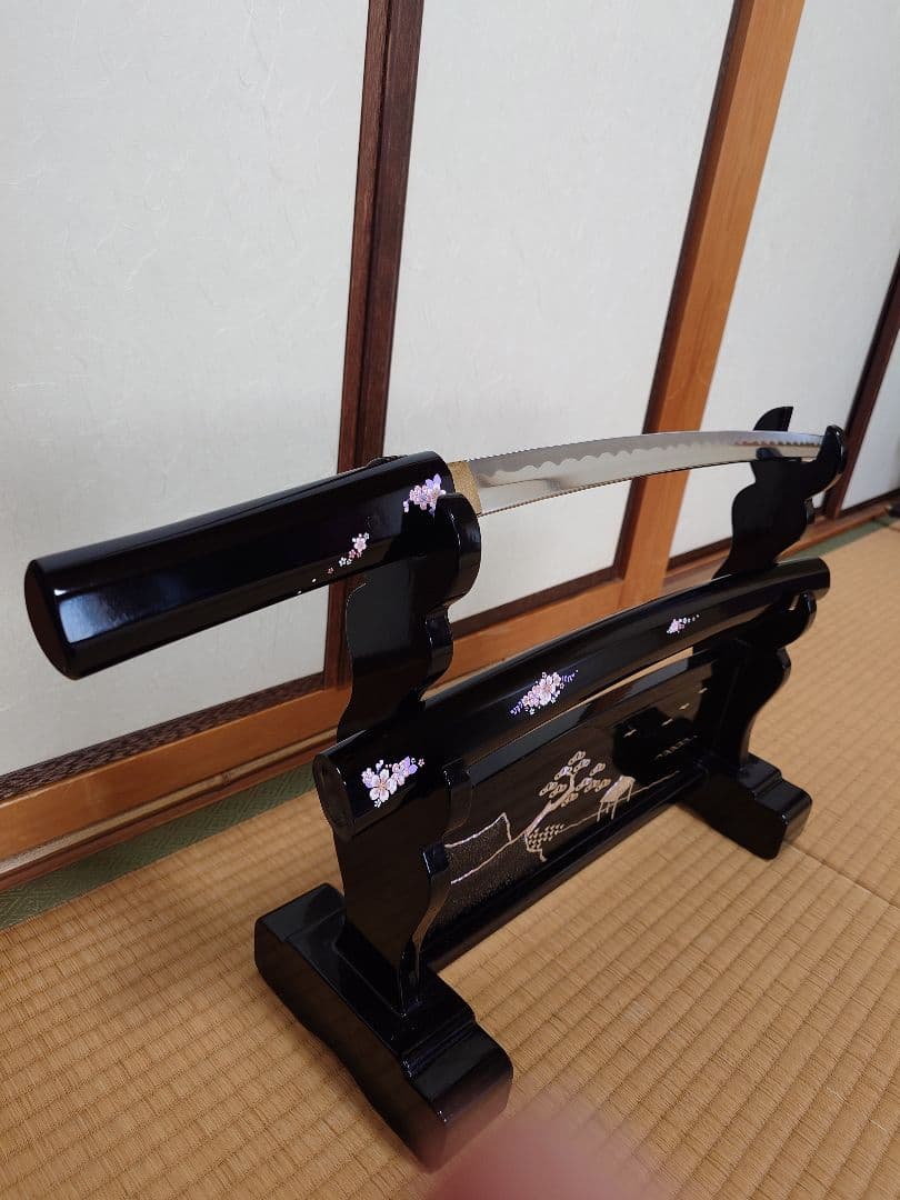 くまぽんぬ 【華小刀・刀掛けセット】