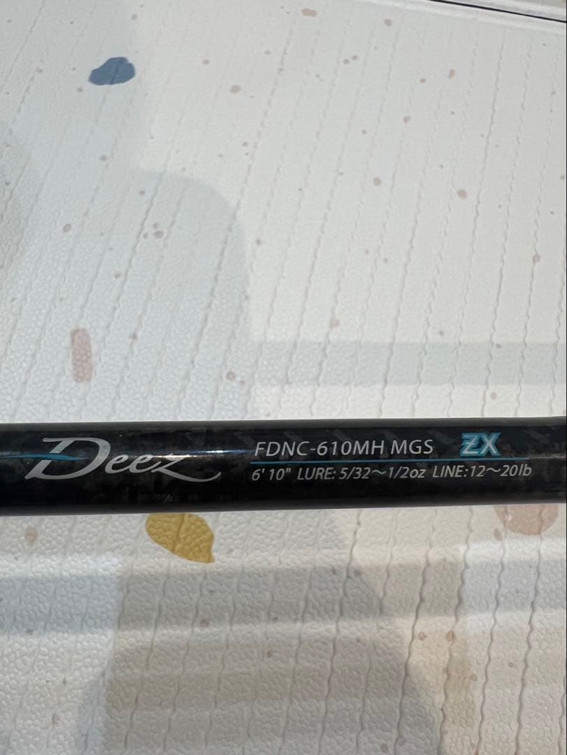ファンタジスタ　ロッド　Deez FDNC-610MH MGS ZX