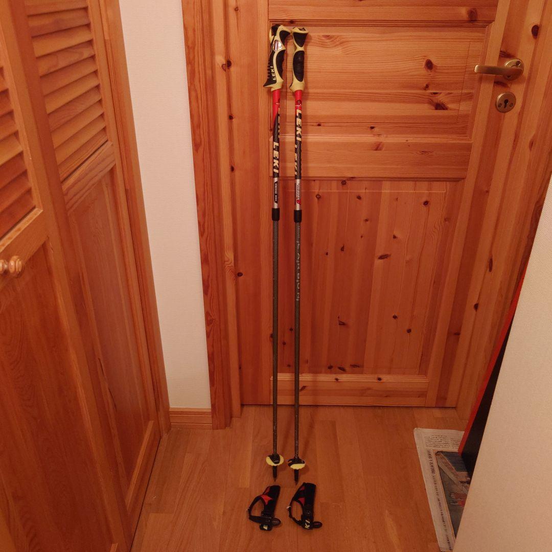 LEKI スキー用ストック 調整可能