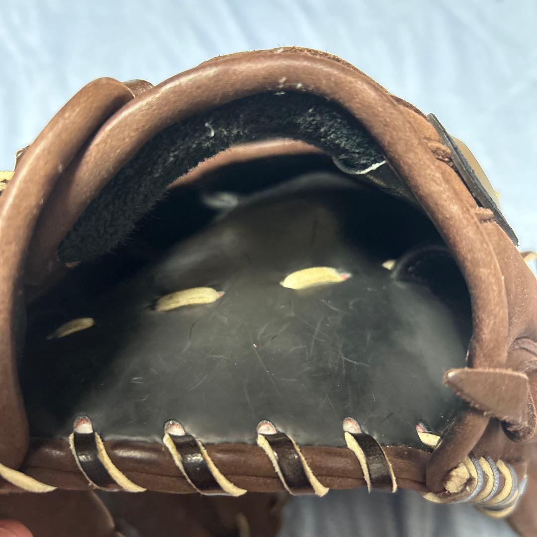 アシックス　ゴールドステージ　ヌバック　グローブ