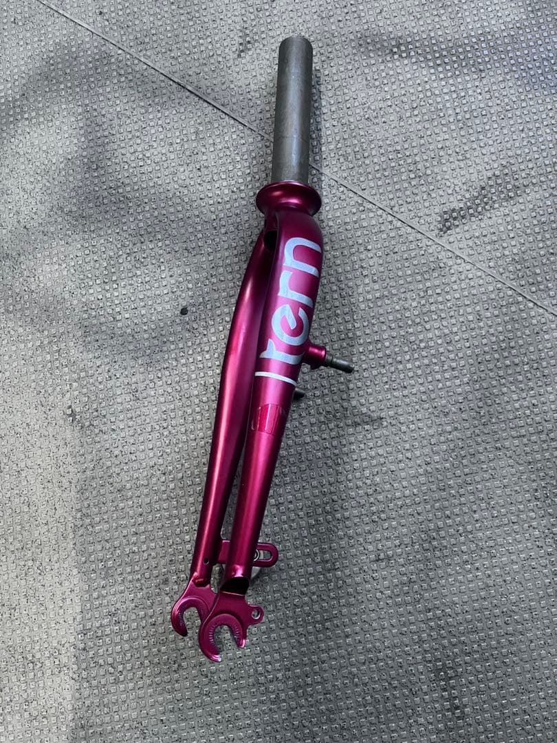 値下げtern veage N8フロントフォーク　赤レッド