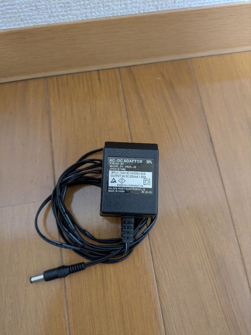 Roshi Pedals Blacklon 電源アダプター付き