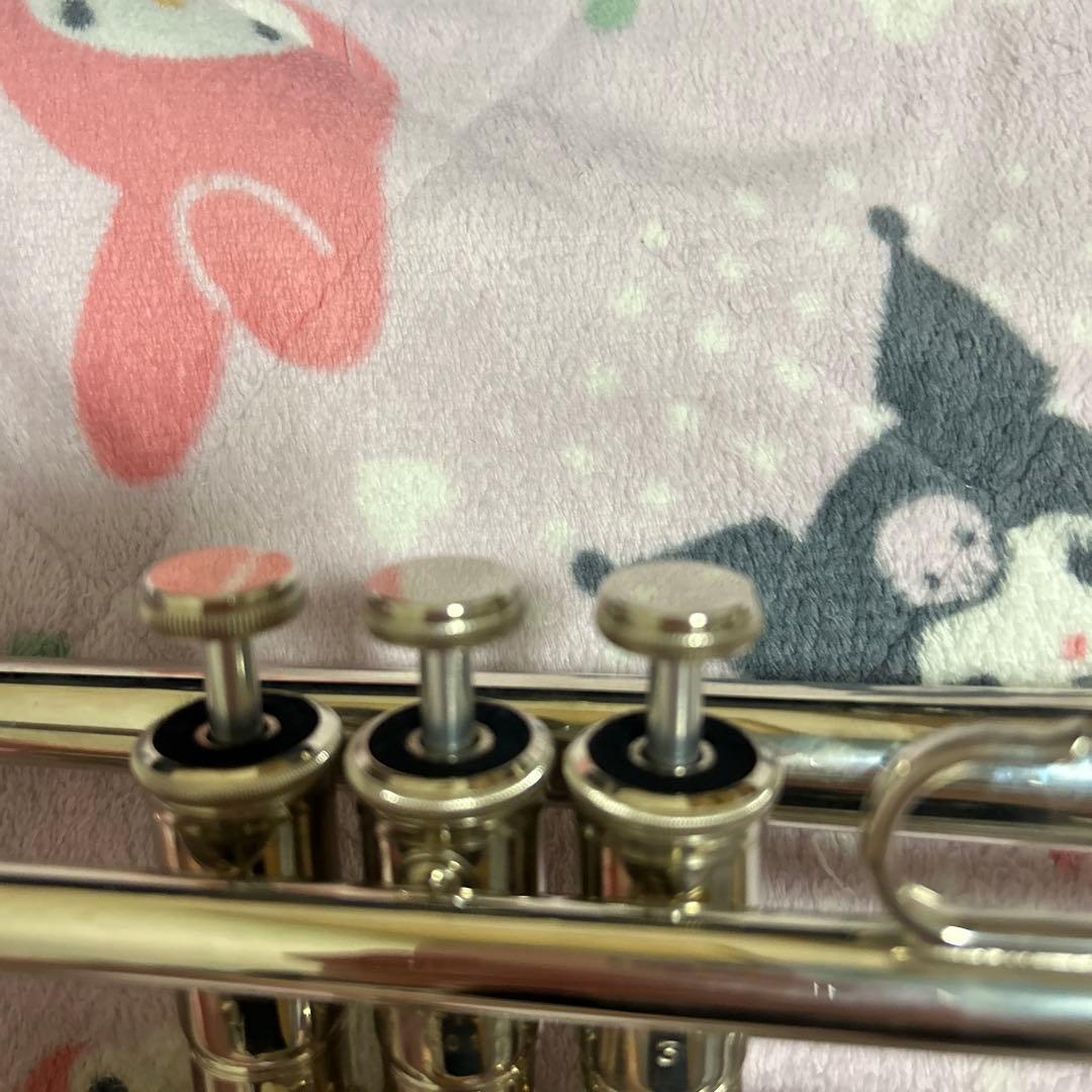 YAMAHA YTR-135 トランペット ハードケース、マウスピース付 銀