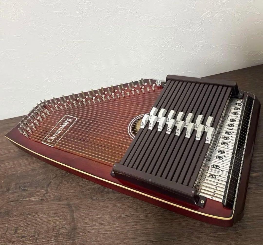 【希少美品】東海楽器 クロマハープ アコースティックオートハープ