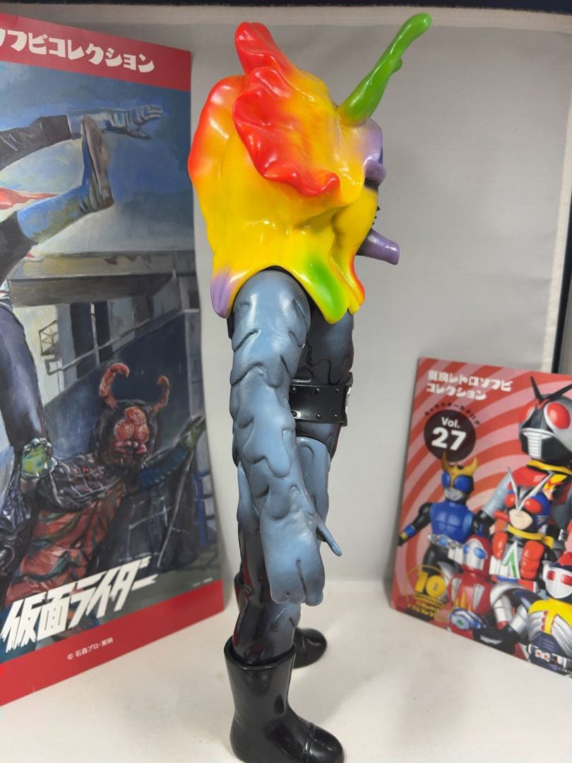 仮面ライダー　ドクダリアン　東映レトロソフビコレクション　キングサイズ