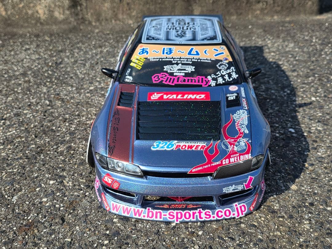 《最終》パンドラＲＣ　Ｒ３２スカイライン４ｄｒ　製作済ラジコンボディ