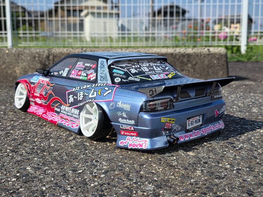 《最終》パンドラＲＣ　Ｒ３２スカイライン４ｄｒ　製作済ラジコンボディ
