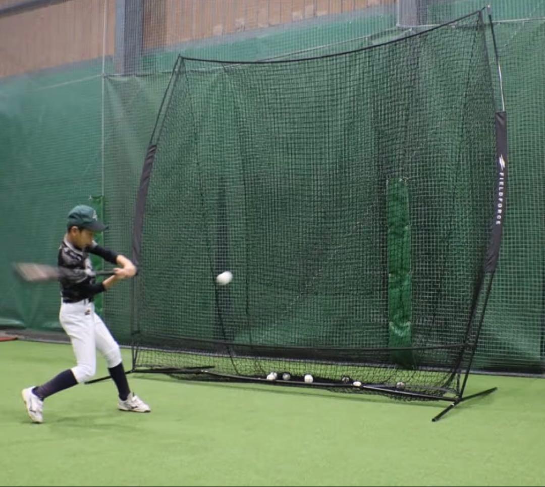 大型バッティングネット　＋　折りたたみスタンドティー　野球　硬式対応