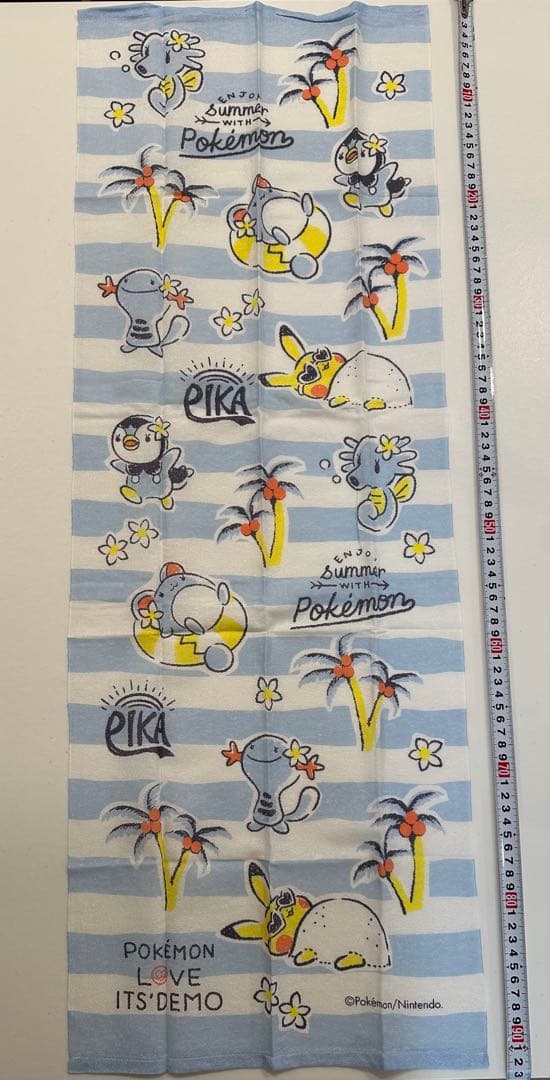 イッツデモ　ポケモン　ボディタオル 2点セット