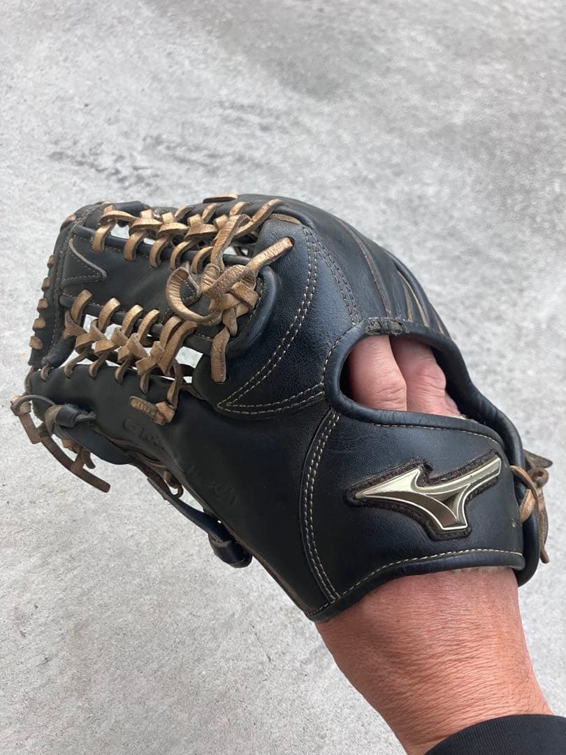 ミズノ　グローバルエリート　硬式グローブ　左投げ　少年用　外野手用★最終値下げ★