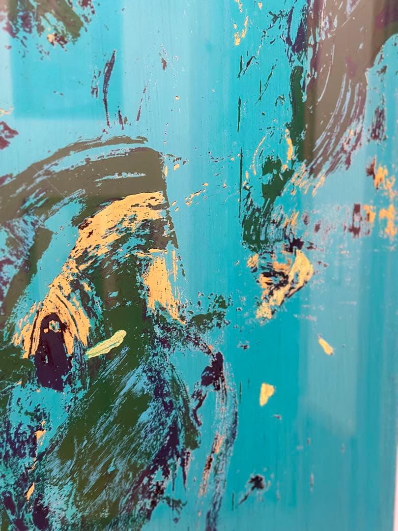 真作　希少　井田幸昌　Yukimasa Ida Miko 緑 版画