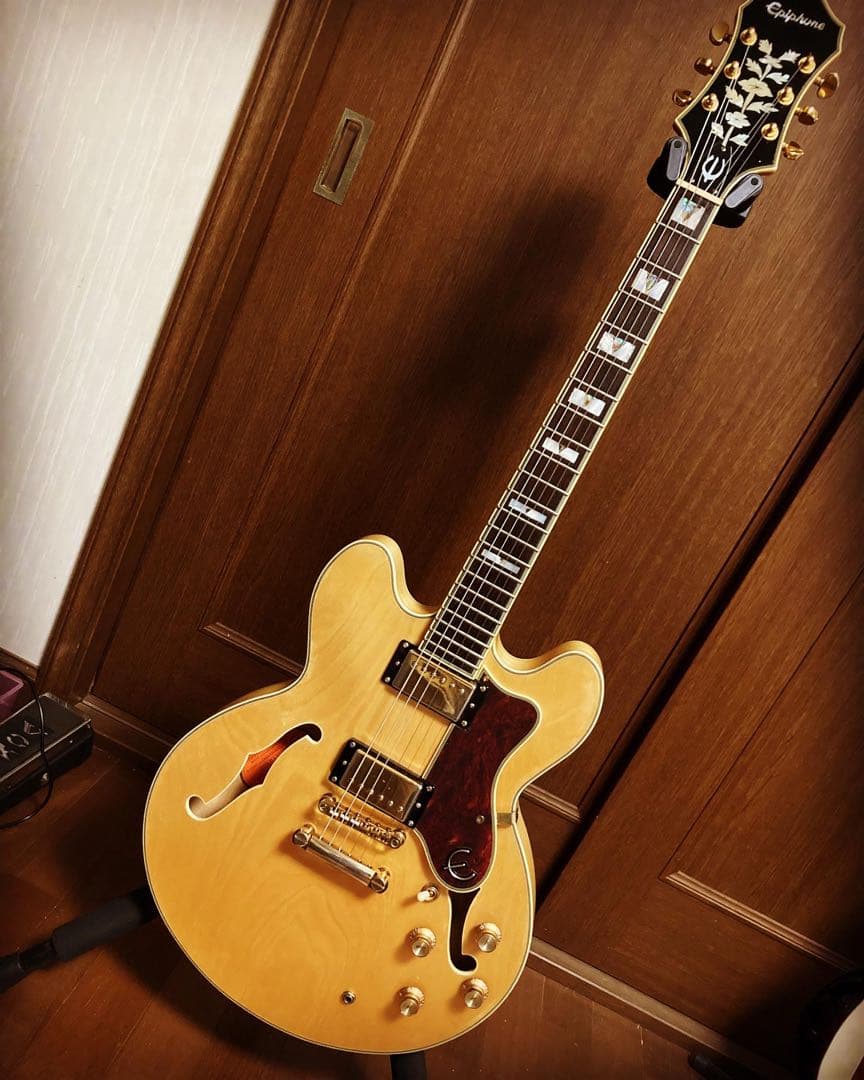 Epiphone Sheraton Ⅱ pro NA セミアコ ハードケース付