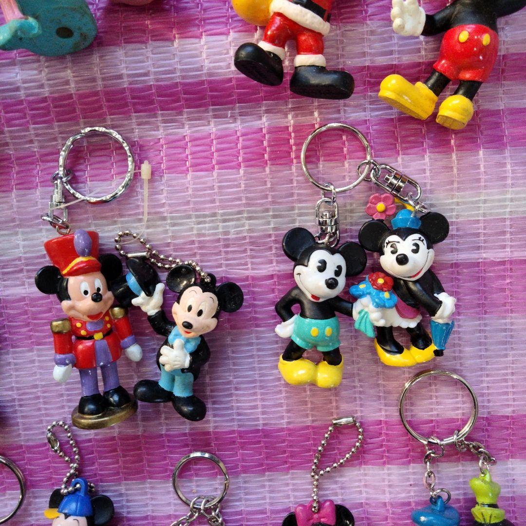 当時物　レトロ　ディズニー　キーホルダー　まとめ売り　24個