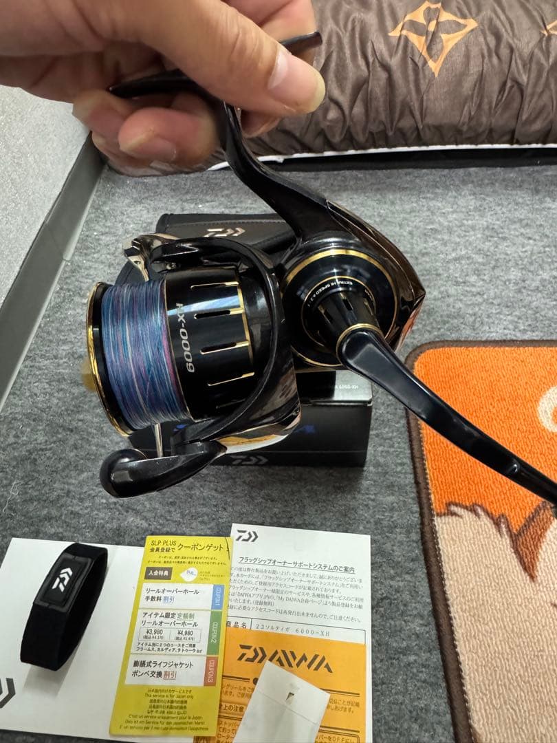 ダイワ　23ソルティガ 6000-XH