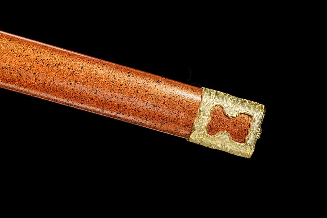 武具　刀装具　日本刀　模造刀   居合刀 【金蛇唐横刀】 直刀