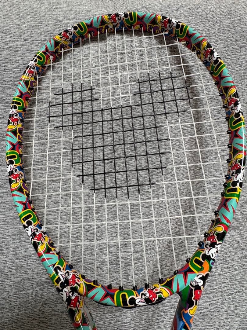 激レア　プリンス　ディズニー　ビースト25 テニスラケット ミッキー柄 新品