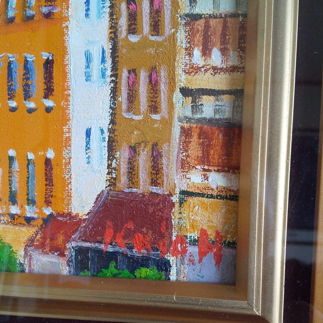 半澤国雄 パリの街 F4号