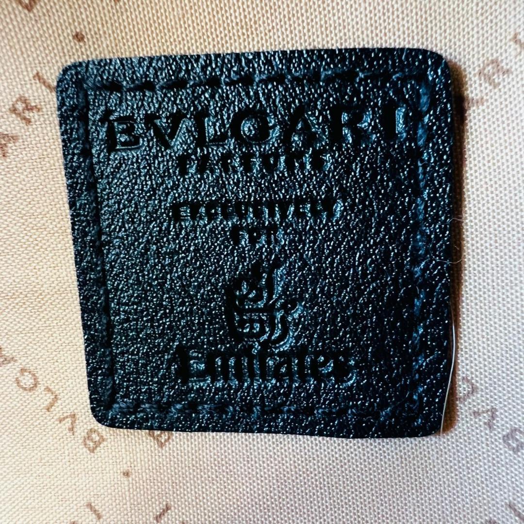 【極美品】BVLGARI エミレーツ航空 ファーストクラス アメニティ ポーチ