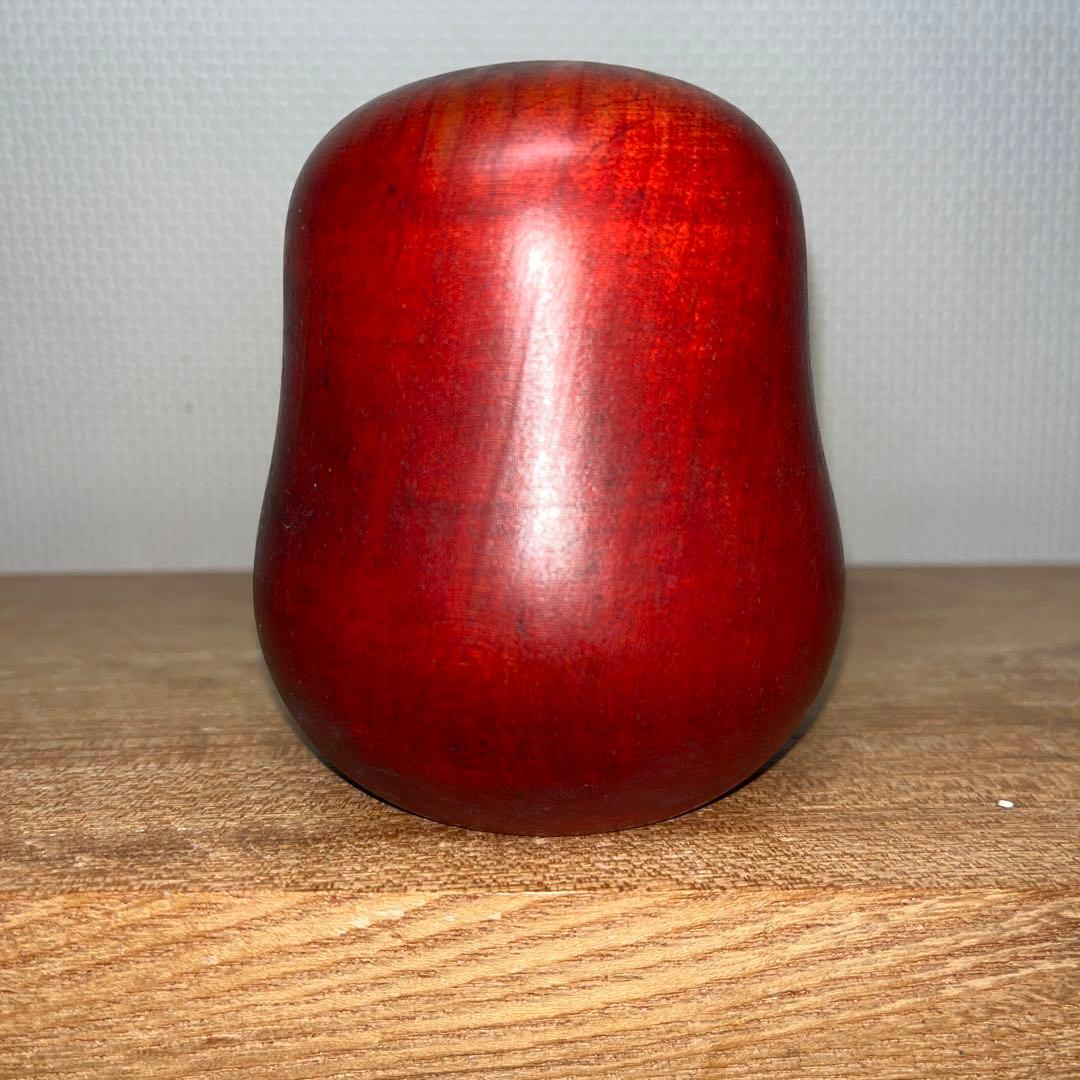 ⭕️名工　盛秀太郎　ダルマこけし　伝統こけし　津軽系　温湯こけし　美品