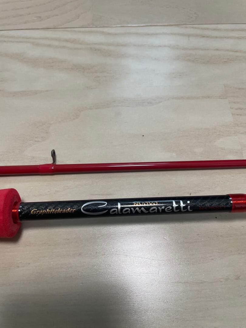 オリムピア　カラマレッティRossoロッドとSophia リールのエギングセット