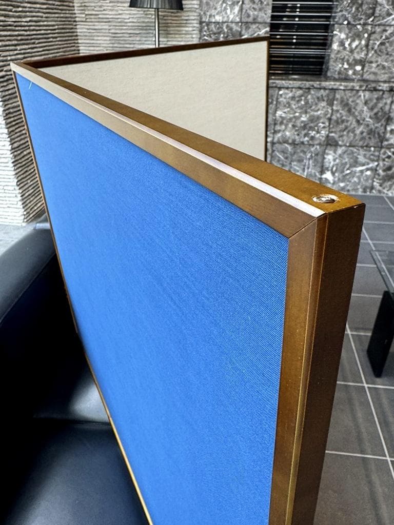 茶器/茶道具　風炉先屏風　NT2431 紐蝶番 女桑 シンプルな衝立・屏風