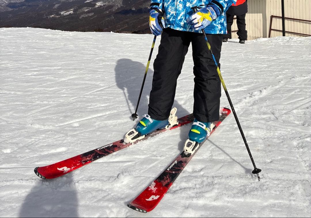 【送料無料】NORDICA スキーセット バック、ケース付　ブーツ2足24と25