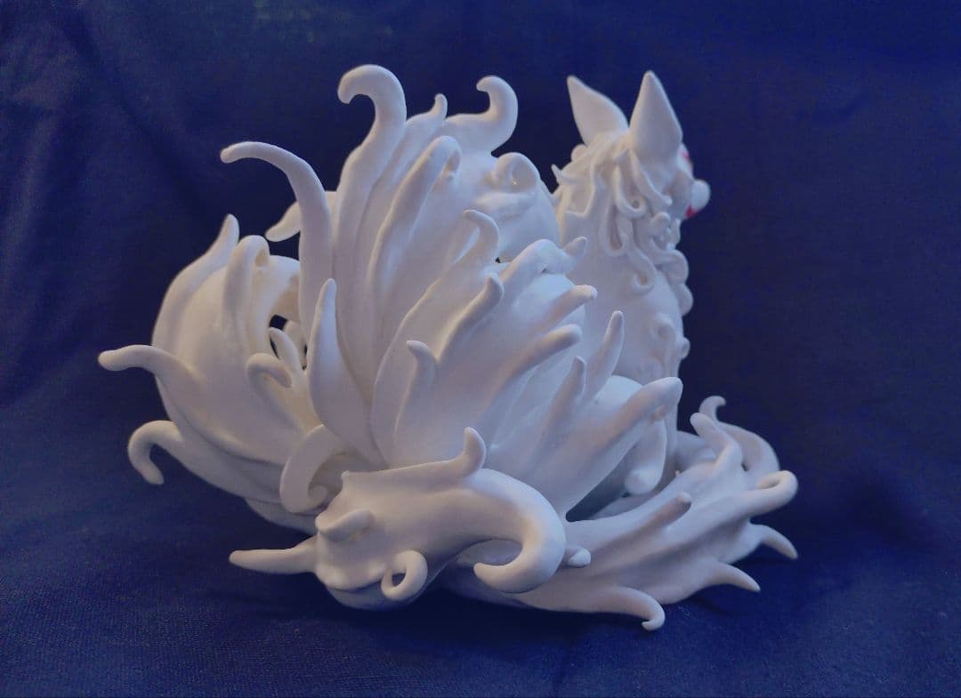 【九尾の狐】一点物 フィギュア 仏像