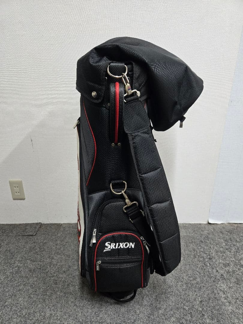 Srixon キャディバッグ 黒/白