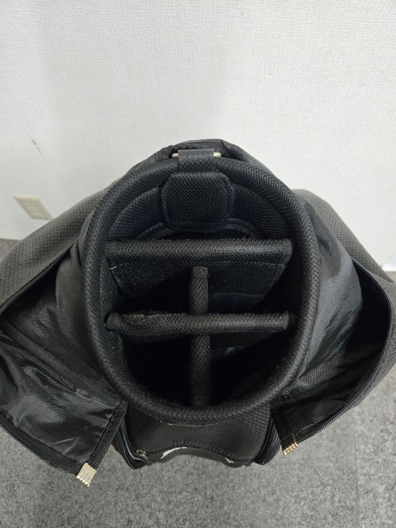 Srixon キャディバッグ 黒/白