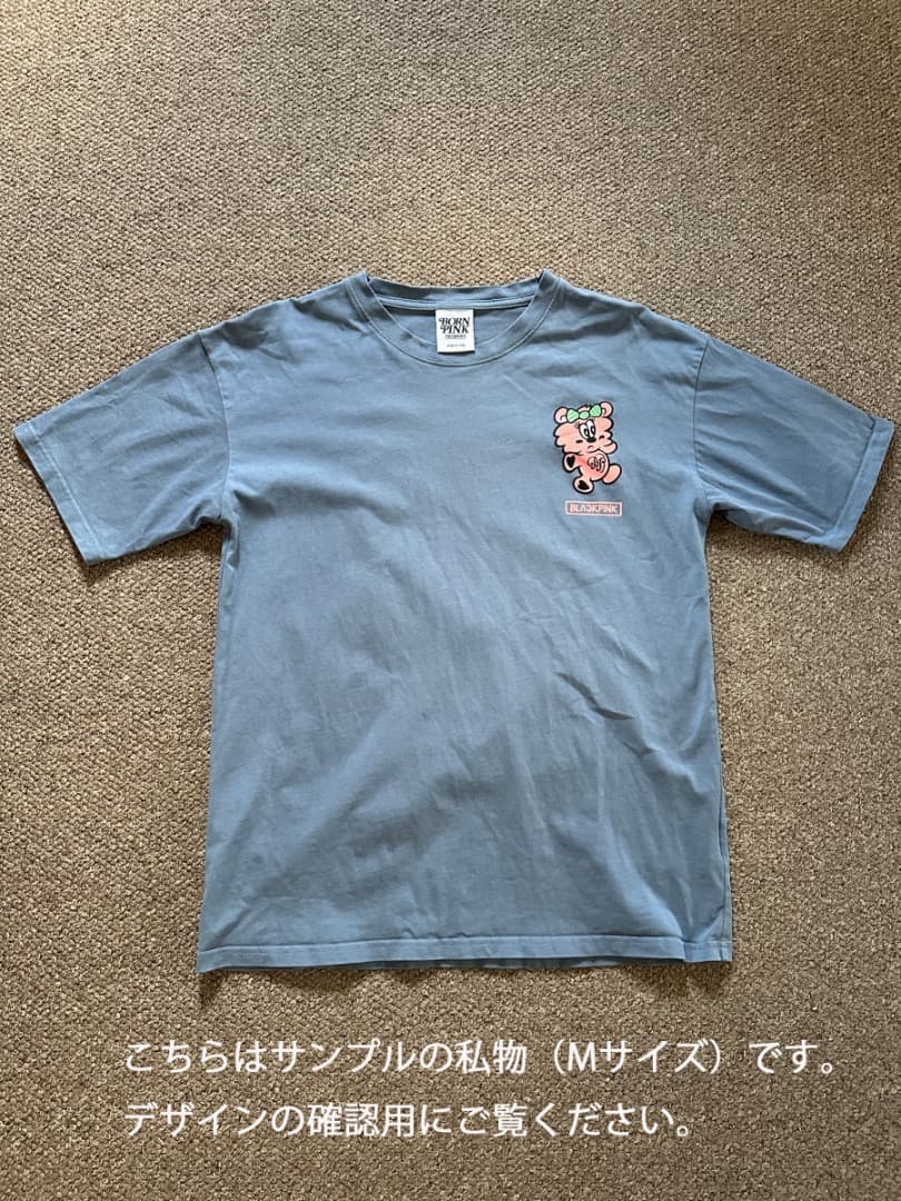 BLACKPINK ”BORN PINK Pop-Up” Tシャツ S グレー