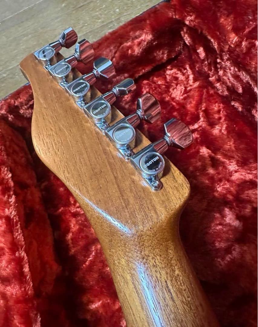 ネック　ホンジュラスマホガニー　ローズウッド　テレマスタ　テレキャス　野田洋次郎