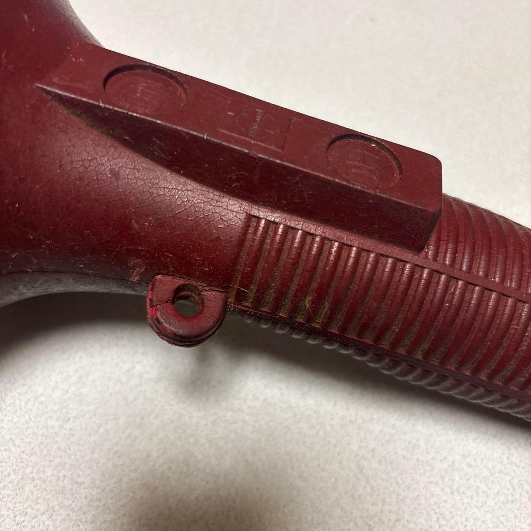 【昭和レトロ】National ナショナル 懐中電灯 赤【動作未確認・ジャンク】