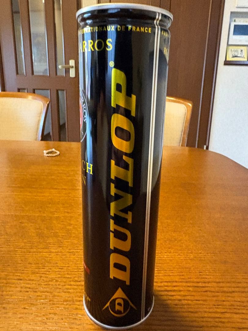 【激レア】2009年 全仏オープンDUNLOP テニスボール現地購入完全未開封