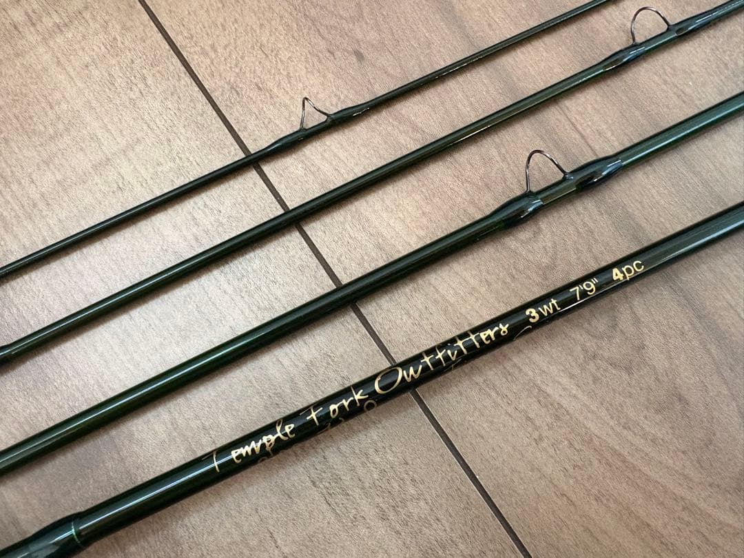 TFO フライロッド 3wt 7'9\" 4pc