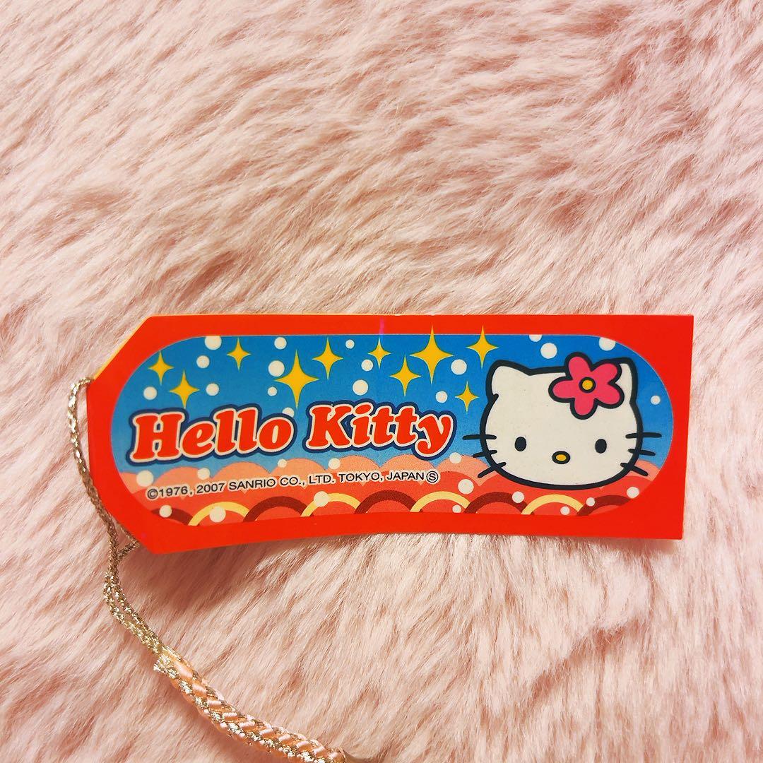 希少レア　ハローキティ　根付け　カプセルリキッド　2007 サンリオ　平成レトロ