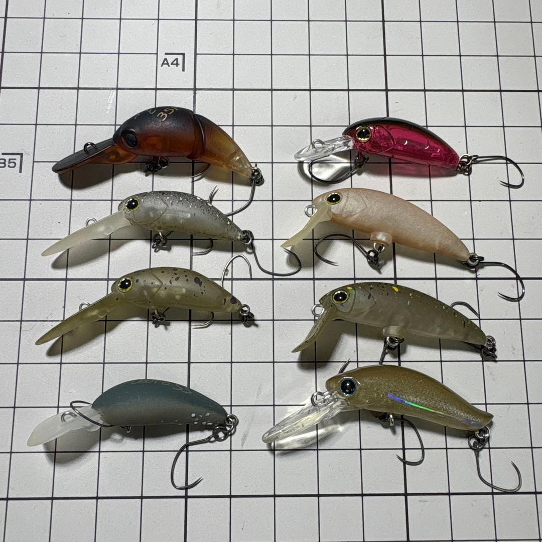 エリアトラウト　クランクベイト　セット