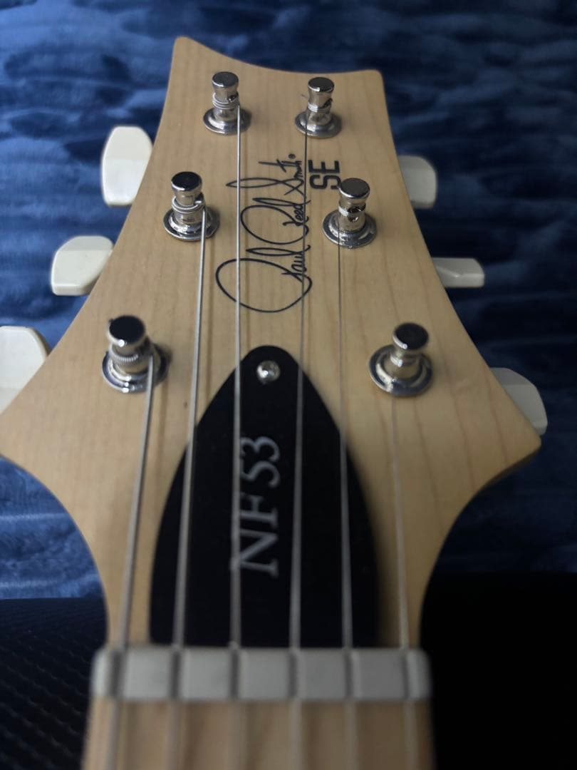 PRS SE NF 53　Black Doghair【軽量個体】