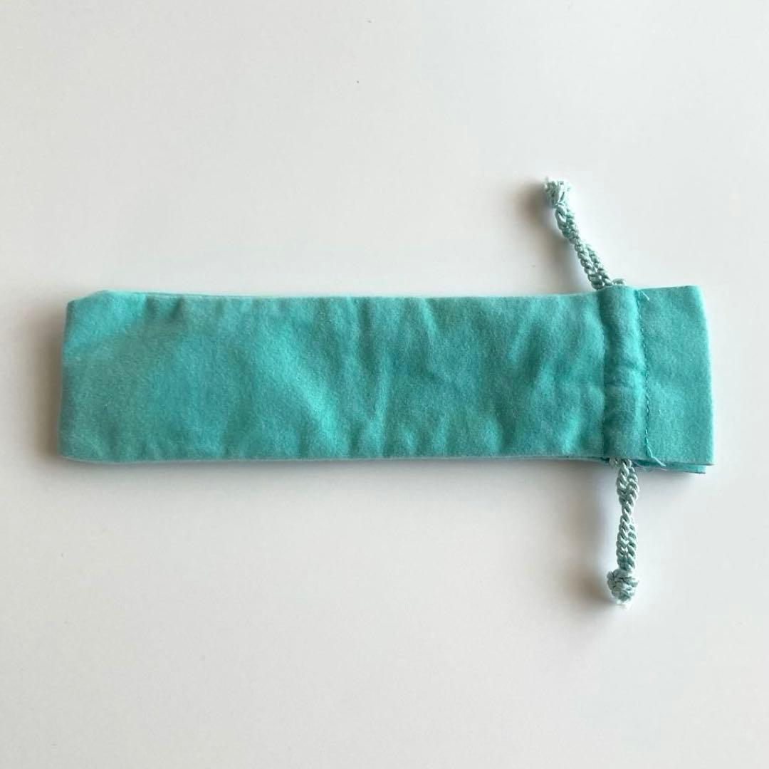 美品【正規品替芯付】 Tiffany&Co. ボールペン リボン ティファニー