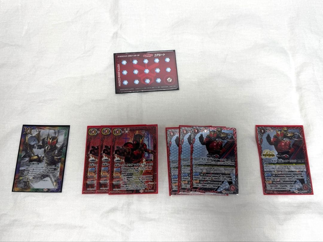 バトスピ 仮面ライダークウガ デッキ　デッキパーツ