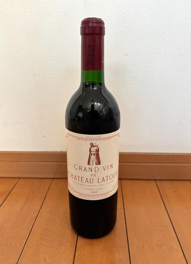 CHATEAU LATOUR シャトーラトゥール 赤ワイン1989 750ml