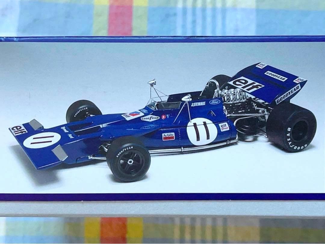 絶版 エブロ 1/20 タイレル003 モナコGP w/カルトグラフデカール