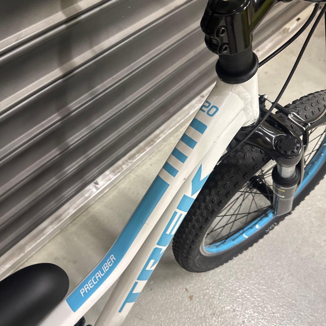 トレック　『PRECALIBER 20』　ホワイト/ミズイロ