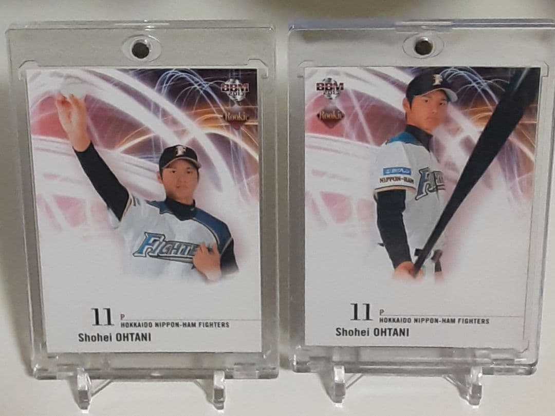 大谷翔平2013ルーキーカード　投打 RE日本ハムBBM二刀流