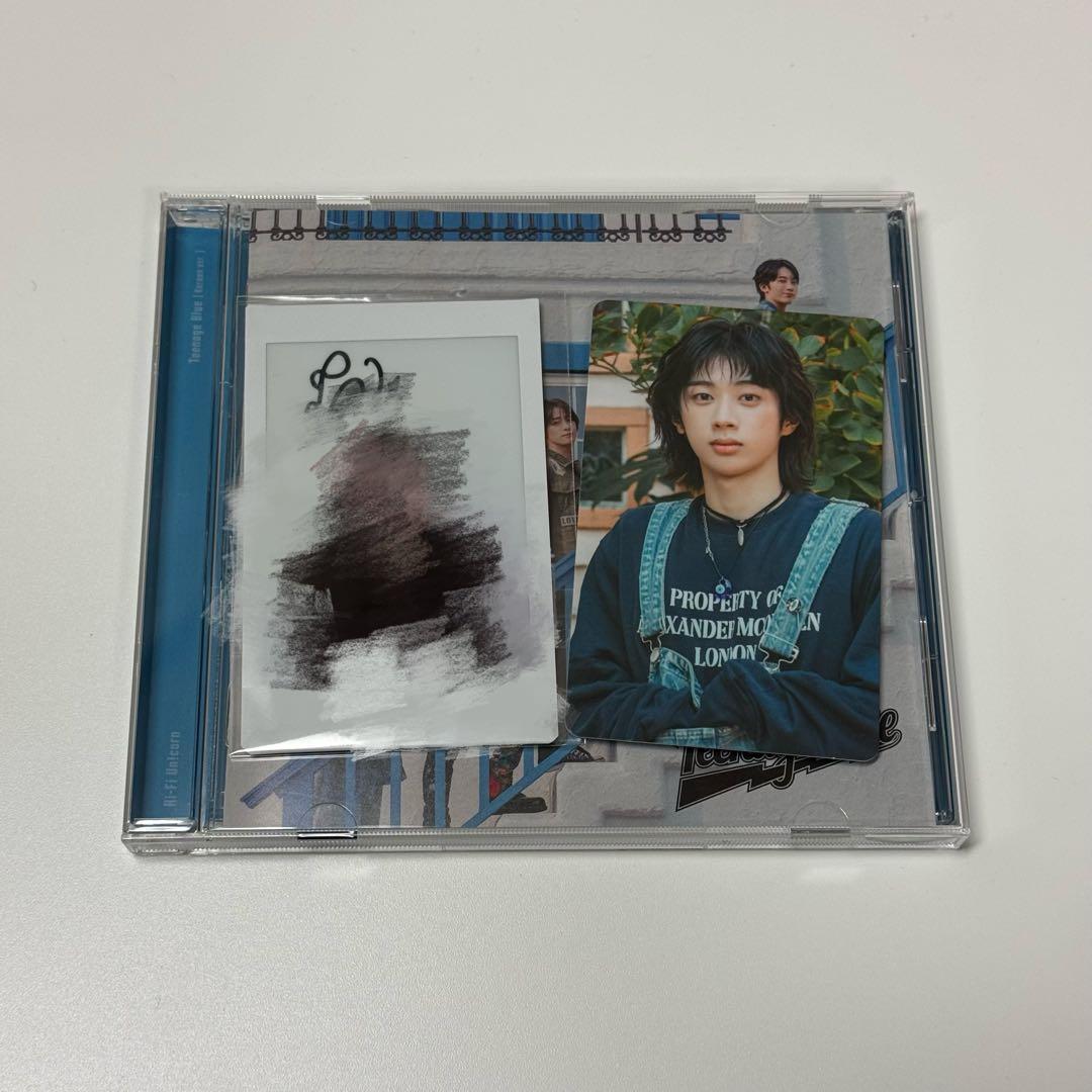 Hi-Fi Un!corn TeenageBlue ミン チェキ